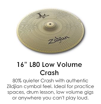 Amazon.com: Avedis Zildjian Company L80 Low Volume LV468 Box